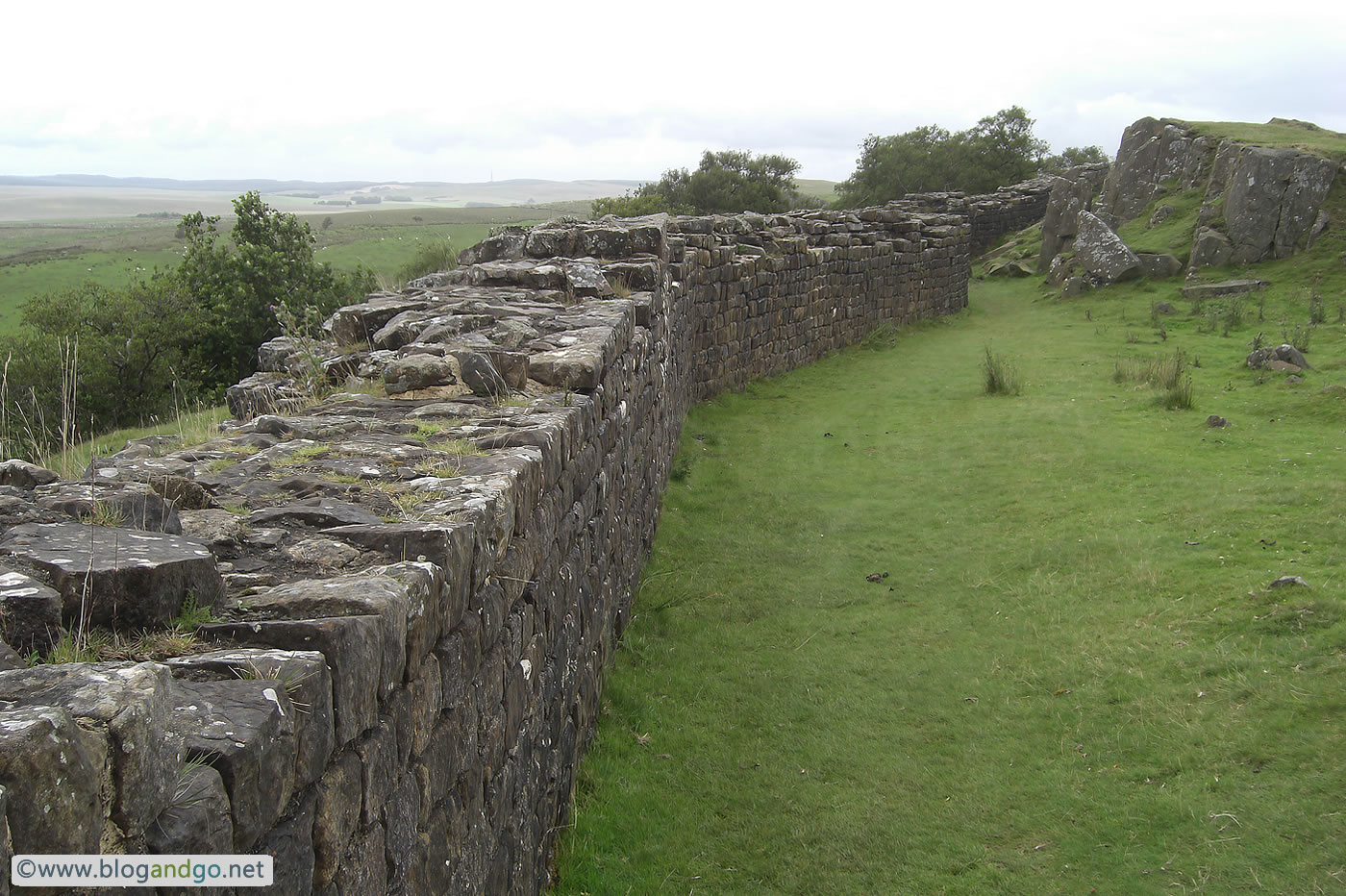 Hadrian's Wall Path - Walltown Crags